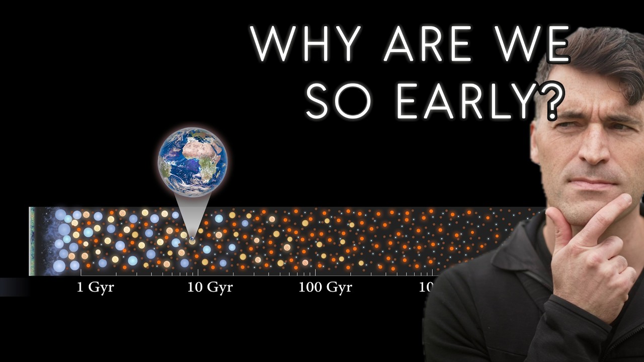 YouTube post by @CoolWorldsLab for Soundstripe. Caption reads: Why Intelligent Life May Be Impossible Around Most....