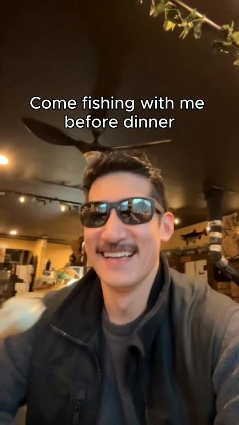 Instagram post by @fishermankyle for Warby Parker. Caption reads: [...] and still haven’t changed my frames.....