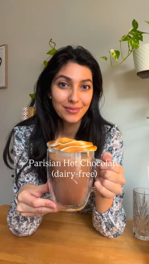 Instagram post by @avauppal for Almond Cow. Caption reads: [...] pots or pans needed, just an @almondcow....