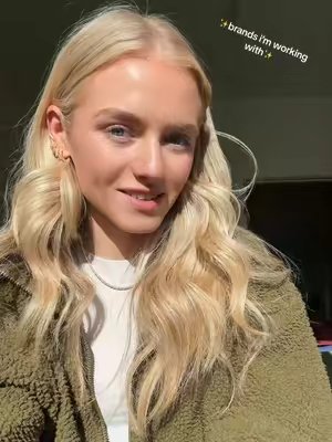 TikTok post by @kenzienics for Statusphere. Caption reads: [...] the best brands to work with! @IPSY....
