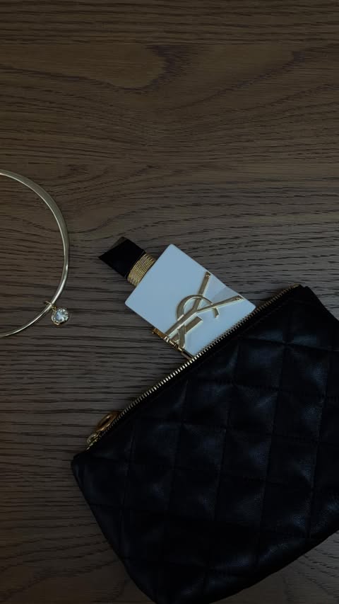 Instagram post by @naomigenes for The Perfume Shop. Caption reads: [...] by the YSL Libre L’eau....