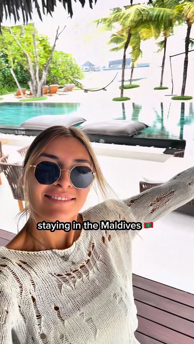 Instagram post by @amina_finds for Luxury Escapes. Caption reads: Turns out luxury doesn’t always mean....