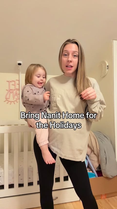 Instagram post by @marissandreaa for Nanit. Caption reads: Get the Nanit Smart Baby Monitor System now up to....