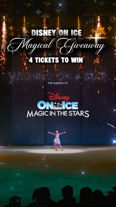Instagram post by @our_unpredictable_journey for Disney On Ice. Caption reads: [...] to my absolute favourite show — Disney On....