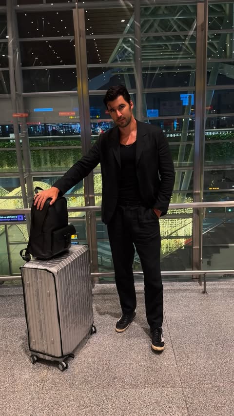 Instagram post by @deanpelic for GRAMS28. Caption reads: Ad | Meet my new travel companion: the @grams28....