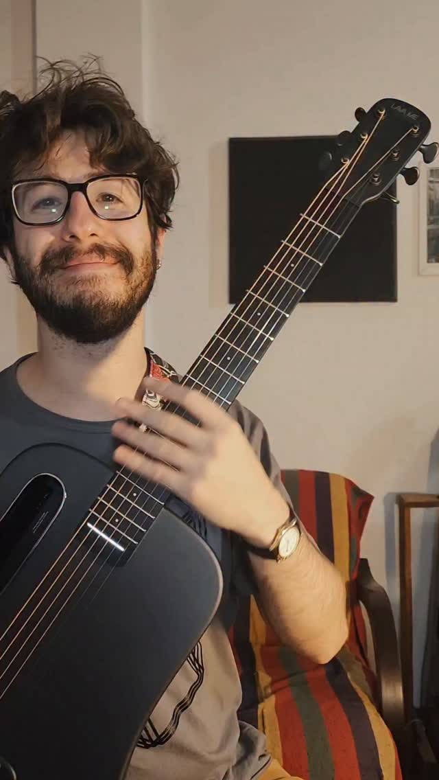 Instagram post by @tom.cykman for LAVA MUSIC. Caption reads: Playing a beautiful piece by the Brazilian....