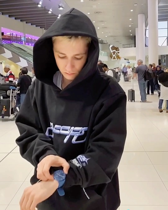 Instagram post by @jacko.blythe for SKAGEN. Caption reads: Time is always on my side 🕰
@skagendenmark....