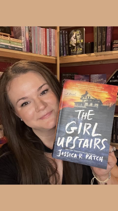 Instagram post by @hqn_shamelessromantics for Harlequin Books. Caption reads: [...] Girl Upstairs by Jessica R. Patch!....