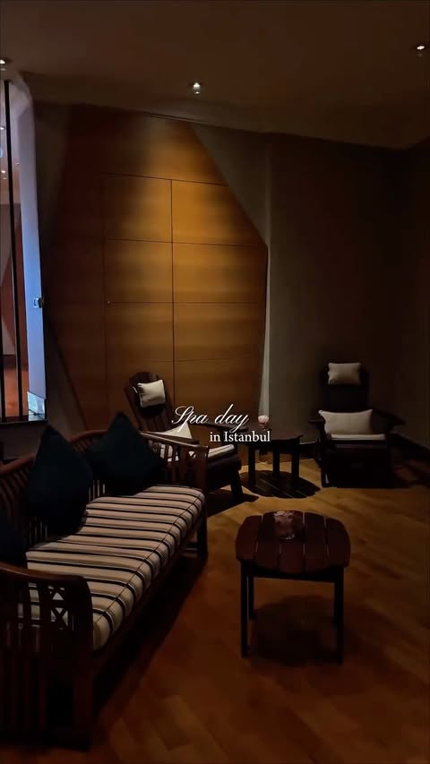 Instagram post by @maha_yrysbekova for InterContinental. Caption reads: Reset day 💆🏻‍♀️ at @intercontinentalistanbul....