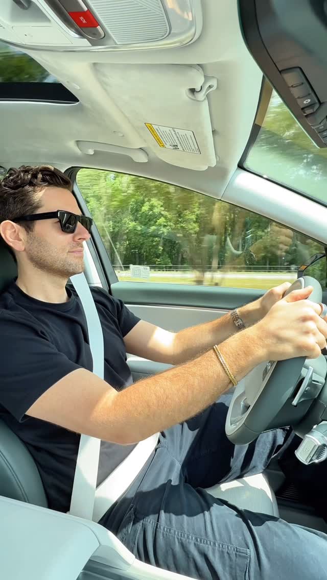 Instagram post by @bentaylortech for Hyundai USA. Caption reads: Thoughtfully designed and packed with tech: the....