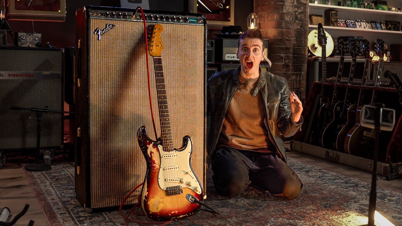 YouTube post by @PedalPawn for Pedal Pawn. Caption reads: THIS AMP IS RIDICULOUS..