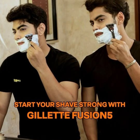 Instagram post by @soboguys for Gillette. Caption reads: Getting ready to slay! Cant miss using the....