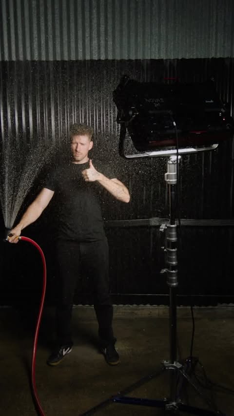 Instagram post by @bbthedp for Aputure. Caption reads: @aputure.lighting NOVA II panel is perfect for....