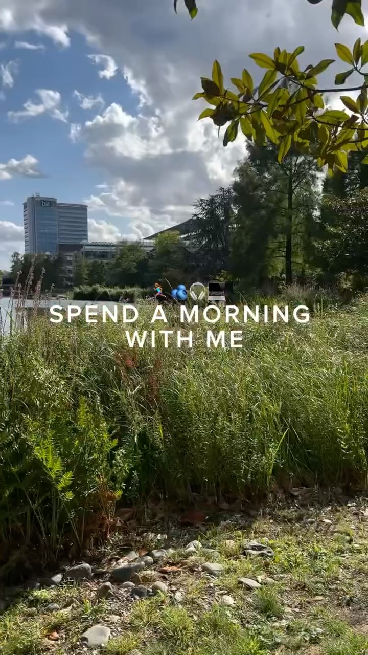 Instagram post by @xtinaokenla for Tide. Caption reads: [...] year I’m working smarter, not harder and....