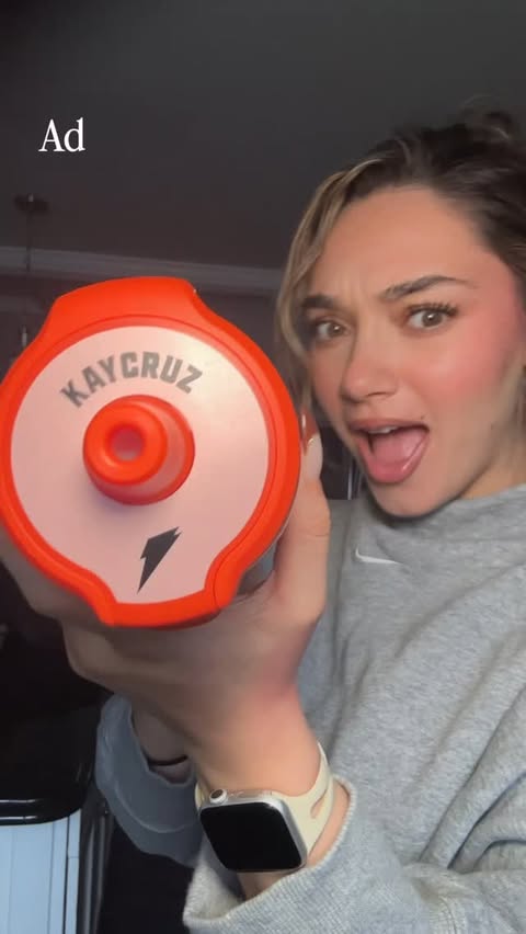 Instagram post by @kaylacruz_ for Gatorade. Caption reads: #ad @gatorade Catch me with my new Gatorade [...].