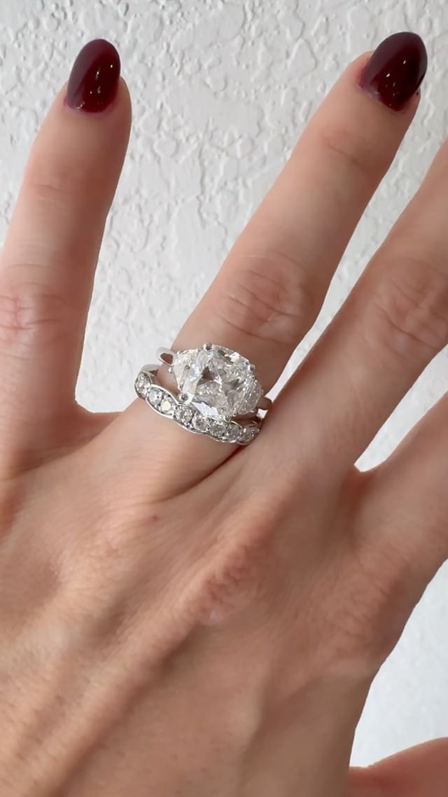 Instagram post by @wearandwhenblog for Diamonds Direct. Caption reads: 💍 Reveal at the end!✨ Working with....