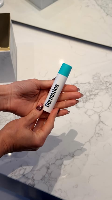 Instagram post by @luisazissman for Dermatica. Caption reads: [...] you 50% off your first 3 months of Dermatica....