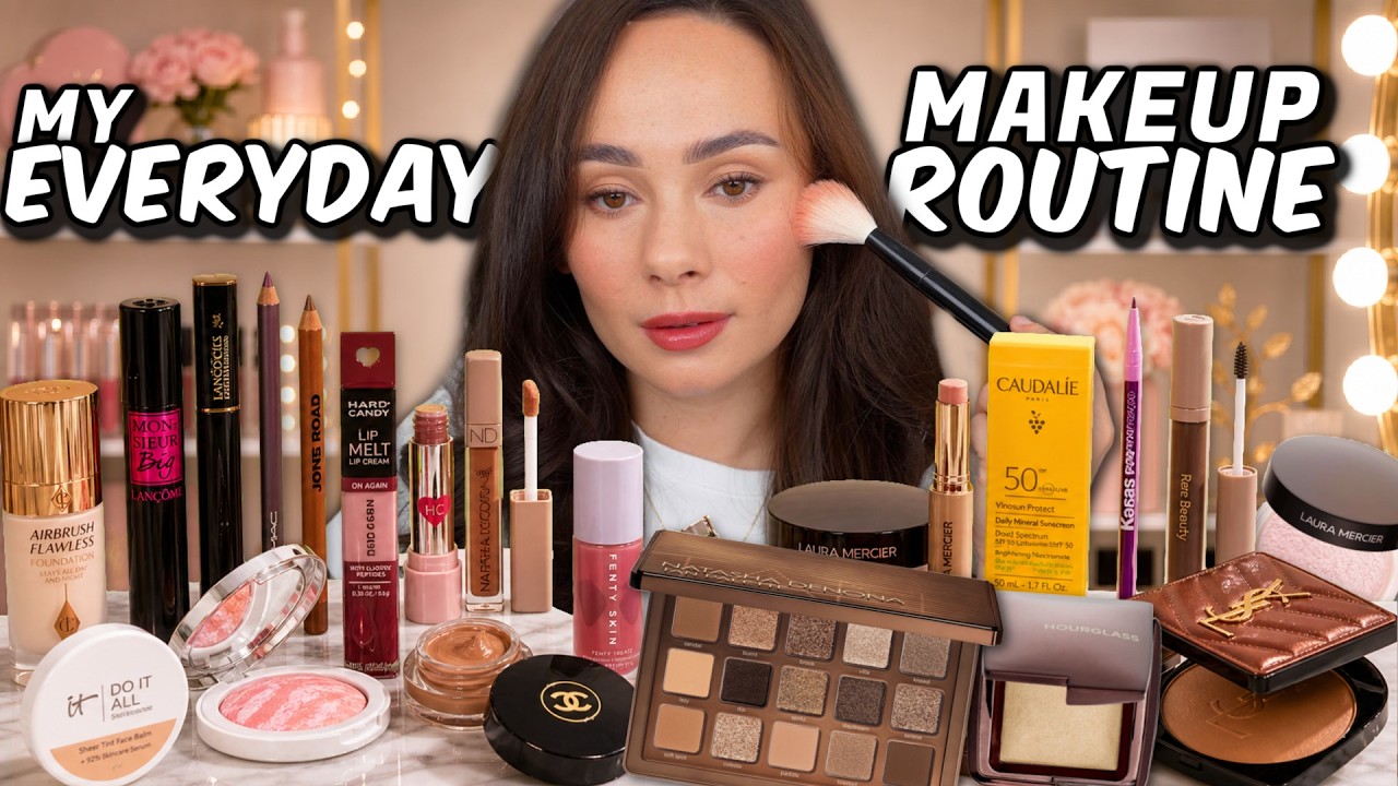 YouTube post by @MorganTurnerMakeup for VEGAMOUR. Caption reads: [...] Beauty code morganturner10 Vegamour Nomad....