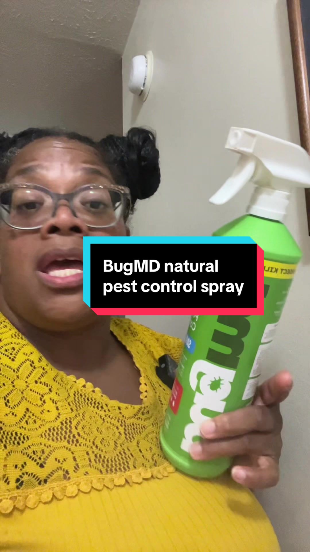 TikTok post by @infiniteabundancecle for BugMD. Caption reads: [...] roaches, earwigs, spiders and more! BUGMD is....