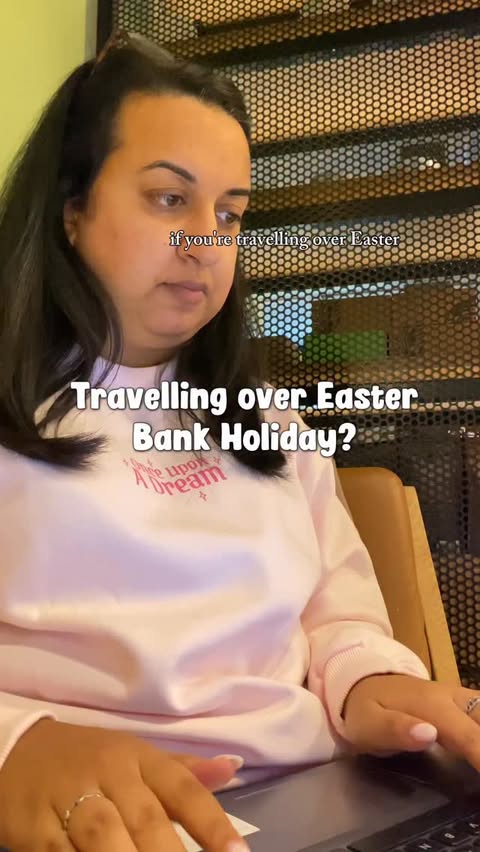 Instagram post by @ash_ikaap for TrainPal. Caption reads: [...] Easter, this could save you a bit 💛....
