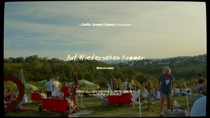 Instagram post by @justin_joseph_espejo for Dehancer. Caption reads: [...] and graded on Adobe Premiere pro using....