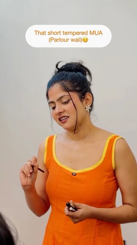 Instagram post by @thodisifearless for Himalaya Face Care. Caption reads: The best MUA in town 😌 With her secret Himalaya....