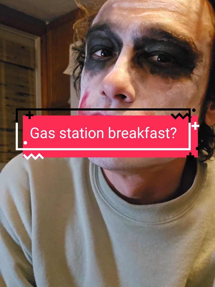 TikTok post by @james_gordon_ledger for Jimmy Dean. Caption reads: Jimmy Dean COOKS #joker #food #foodie #foodtiktok....