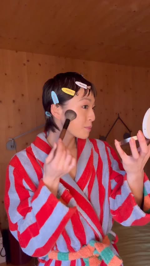 Instagram post by @patricia_zhou for Monica Vinader. Caption reads: #GRWM for the ballet. All jewelry is....