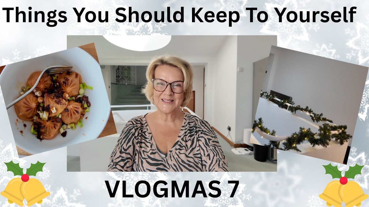 YouTube post by @CarolineMrsM for Ultenic. Caption reads: Things You Should Keep To Yourself - Vlogmas 7.