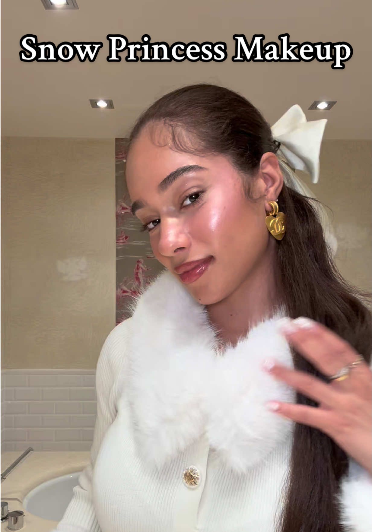 TikTok post by @lalatheislandgal for ONE SIZE BEAUTY. Caption reads: My new fav princess makeup must-have: @ONE SIZE....