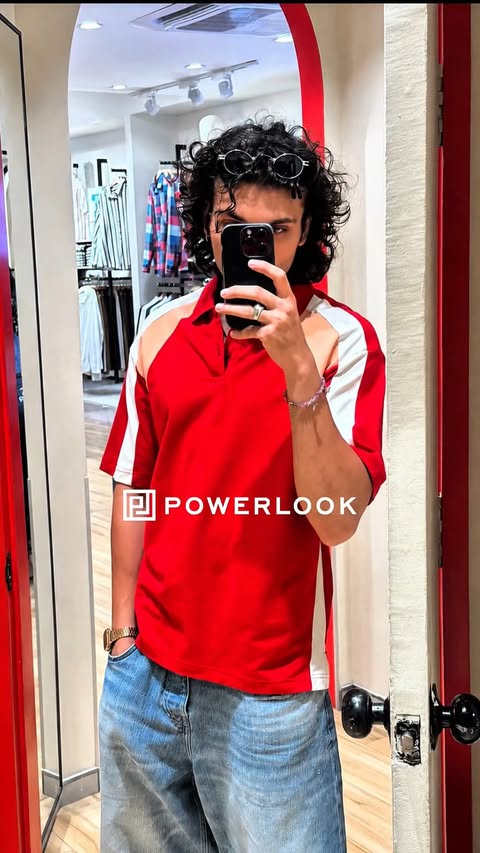 Instagram post by @powerlook_offline for POWERLOOK. Caption reads: Found some really cool fits at @powerlook_offline....