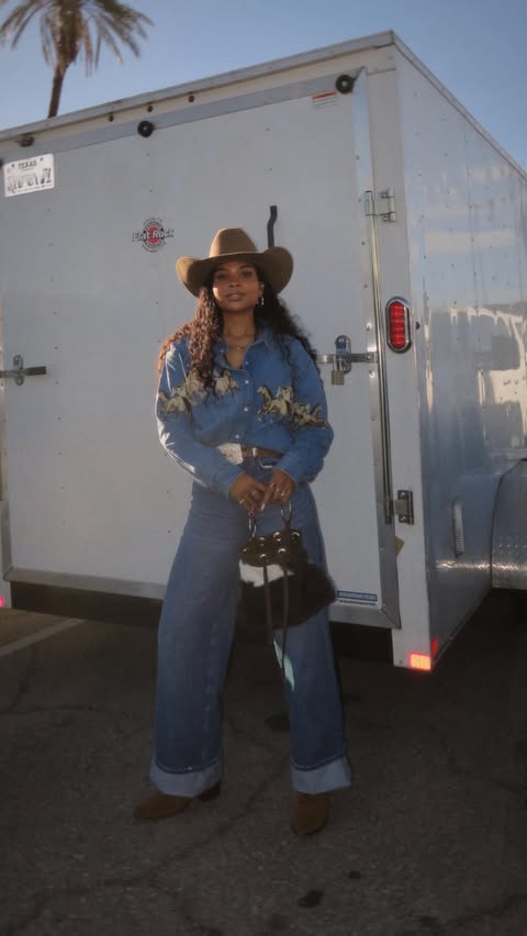 Instagram post by @justinasharp for Tecovas. Caption reads: breaking out all my best boots with @tecovas 🐴....