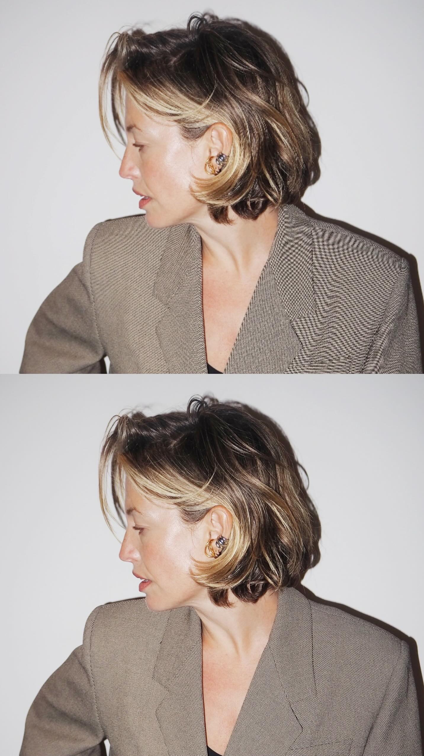 Instagram post by @alexisforeman for Davines. Caption reads: [Ad] Love at first use would best describe how I....