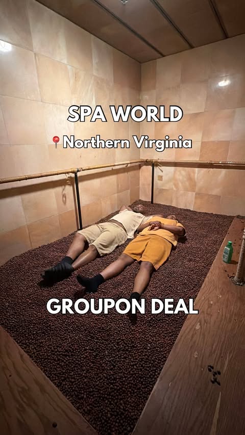 Instagram post by @itssummerssomewhere for Groupon. Caption reads: [...] pool, sauna, hot tubs, everything with....