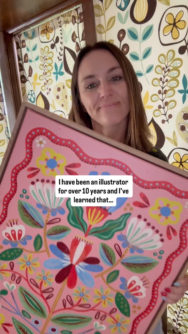 Instagram post by @snippetsofwhimsy for Opposite Wall. Caption reads: ⚡️Inspiration is not a constant. Burnout....