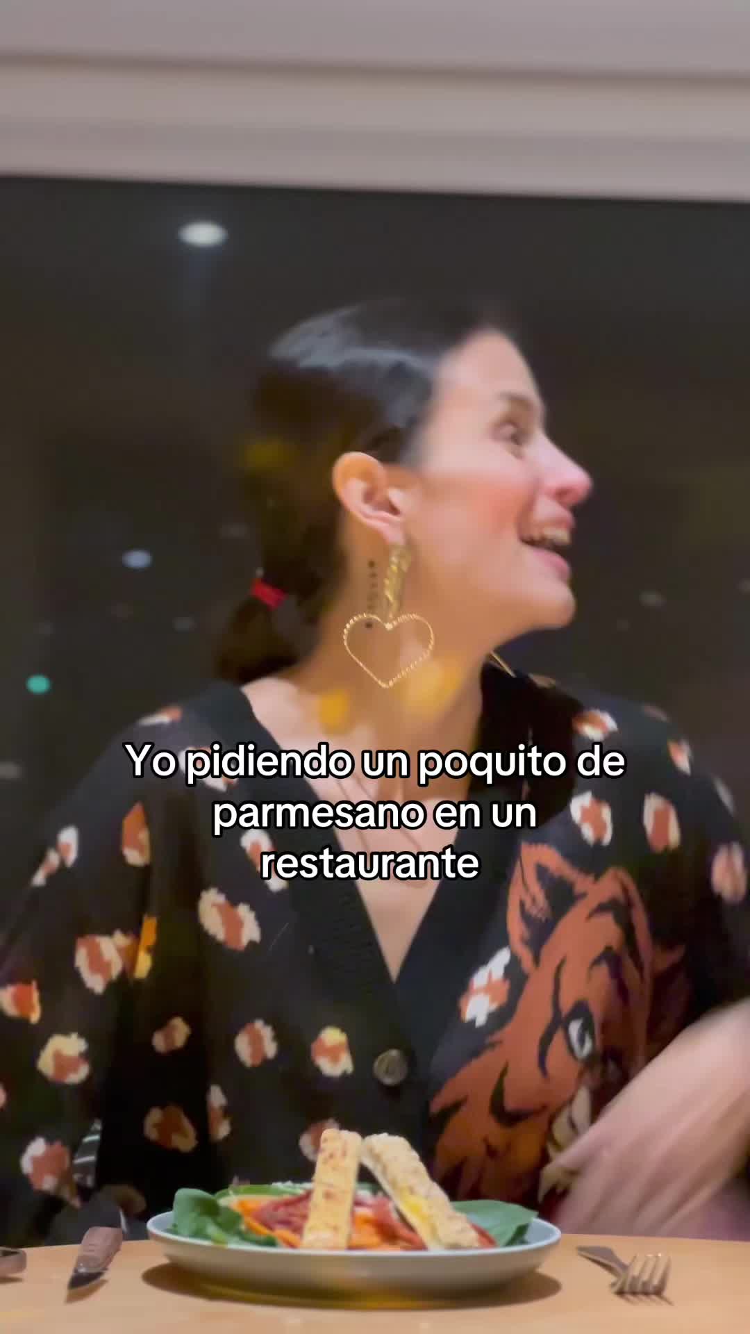 TikTok post by @conamordani for Alpina. Caption reads: Confirmen si les ha pasado! No te controles con....