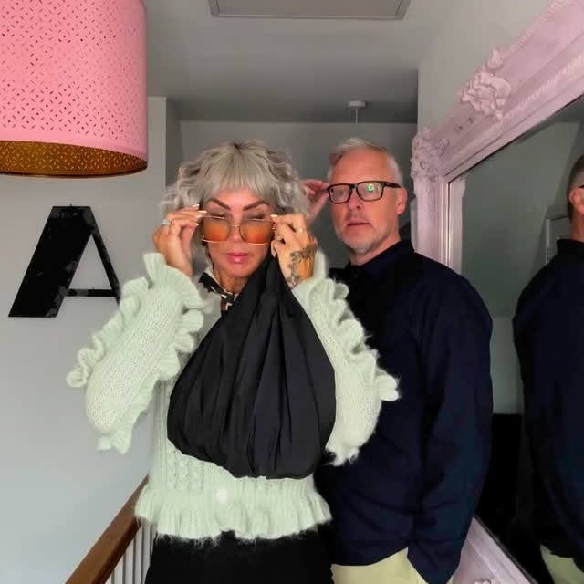 Instagram post by @astridiwantyouinmylife for Ted Baker. Caption reads: US YESTERDAY… 

We got ready yesterday and I loved....