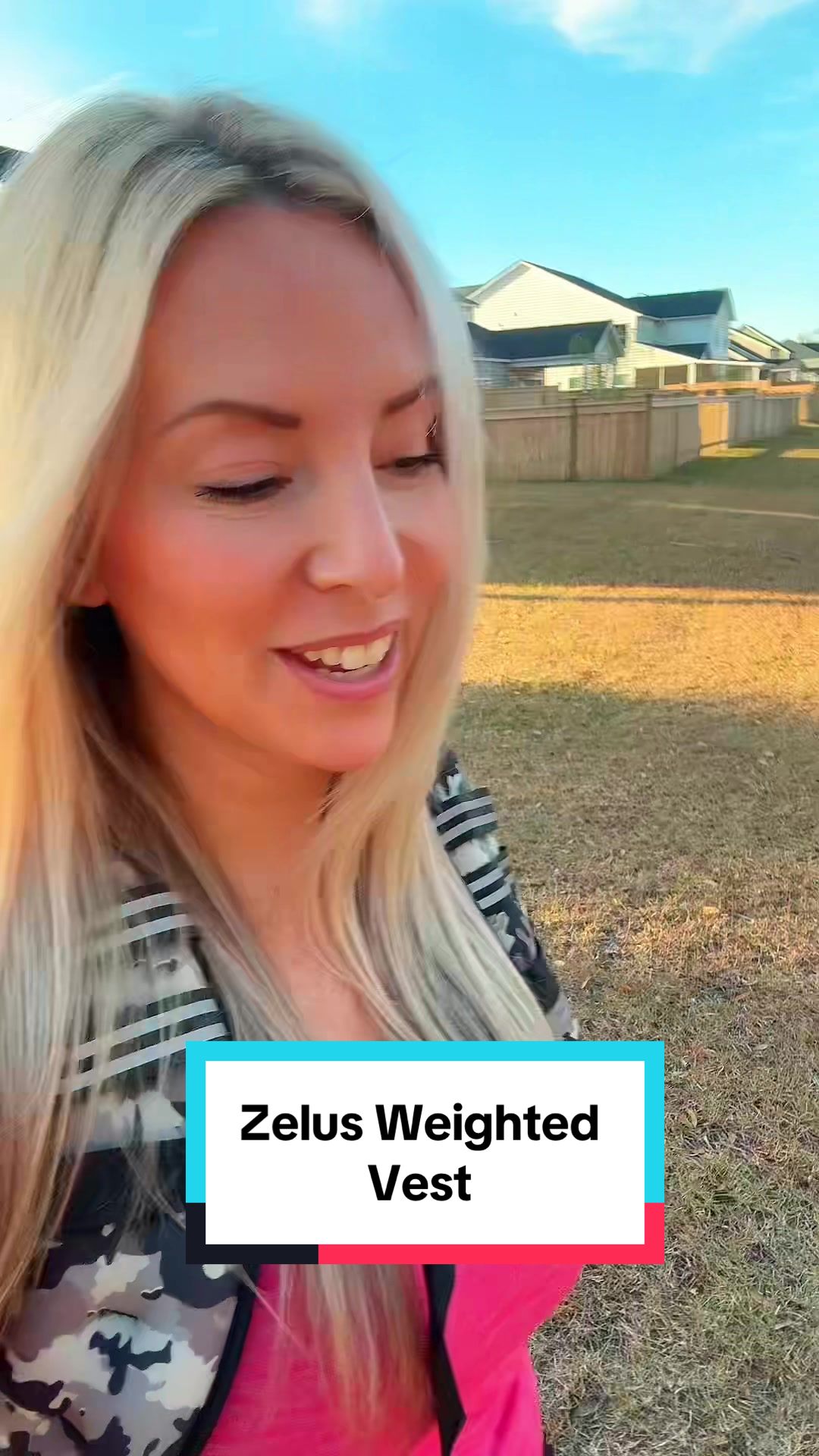 TikTok post by @elizabethwoods046 for Zelus Fitness. Caption reads: [...] me and let’s burn some calories!!!@ZELUS....