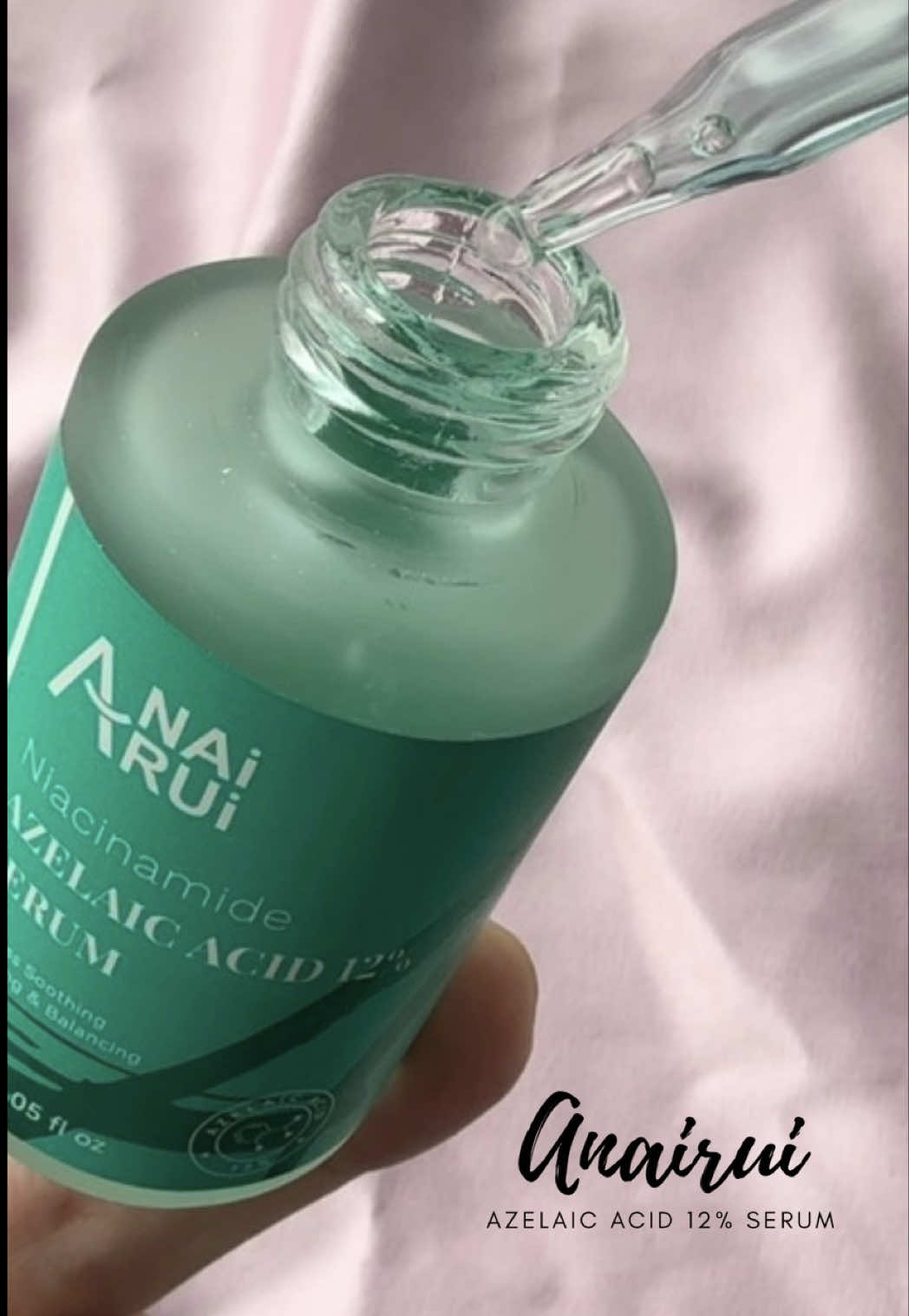 TikTok post by @jesssbaileyy for ANAIRUI Skin Care. Caption reads: [...] directly at checkout) ✨ #anairui....