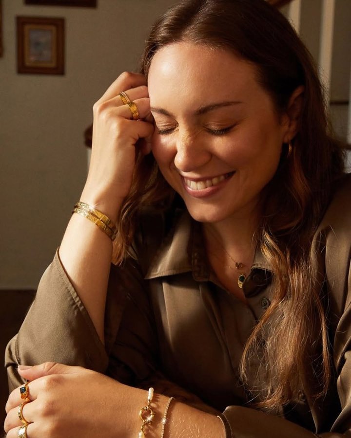 Instagram post by @xomacenna for Aurate New York. Caption reads: ICYMI: @auratenewyork and I are giving away some....