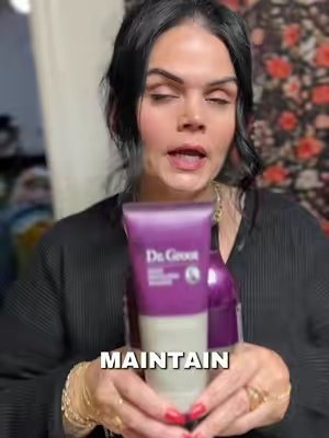 TikTok post by @nati.noeli for Dr. Groot Hair. Caption reads: [...] to regrow my hair and stop shedding @Dr.....