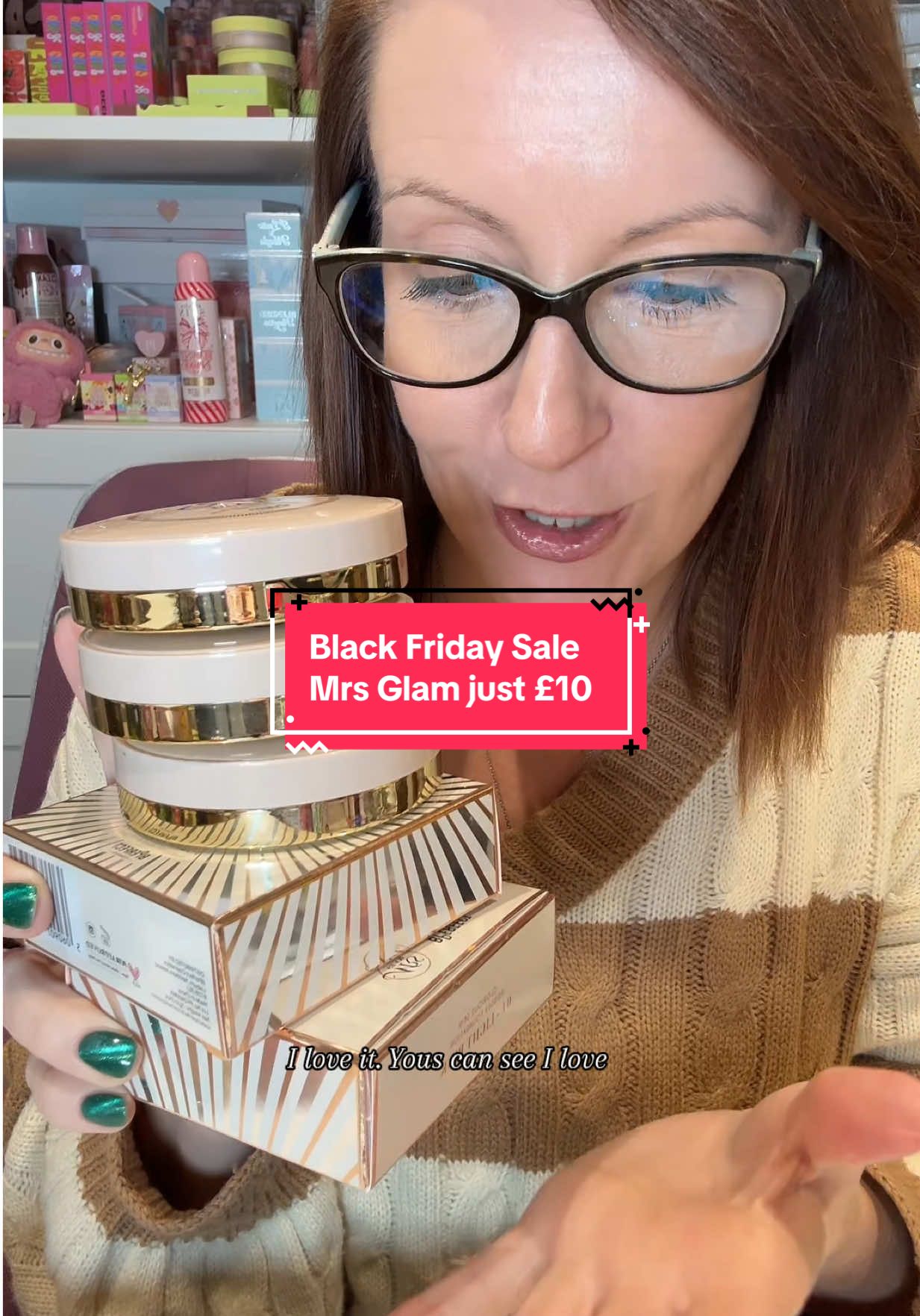 TikTok post by @nicdrane for BPerfect Cosmetics. Caption reads: [...] is just craaaazy!! @BPerfect Cosmetics....