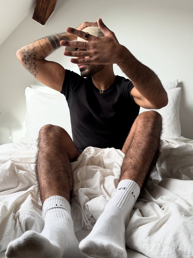 Instagram post by @ses_s3yit for Ultrahuman. Caption reads: I used to ignore my sleep. Now I track it like an....