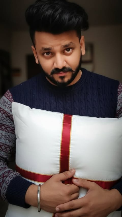Instagram post by @rb.digital.creator for Sleepsia. Caption reads: 🥰The Sleepsia cervical pillow is an orthopedic,....