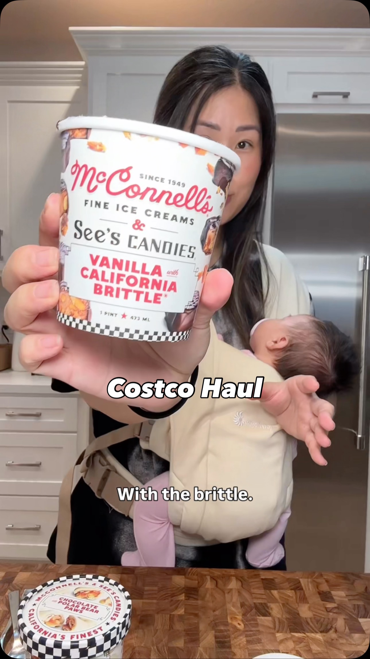 Instagram post by @katchaomeow for Bonne Maman. Caption reads: the way my heart went pitter patter when I saw....