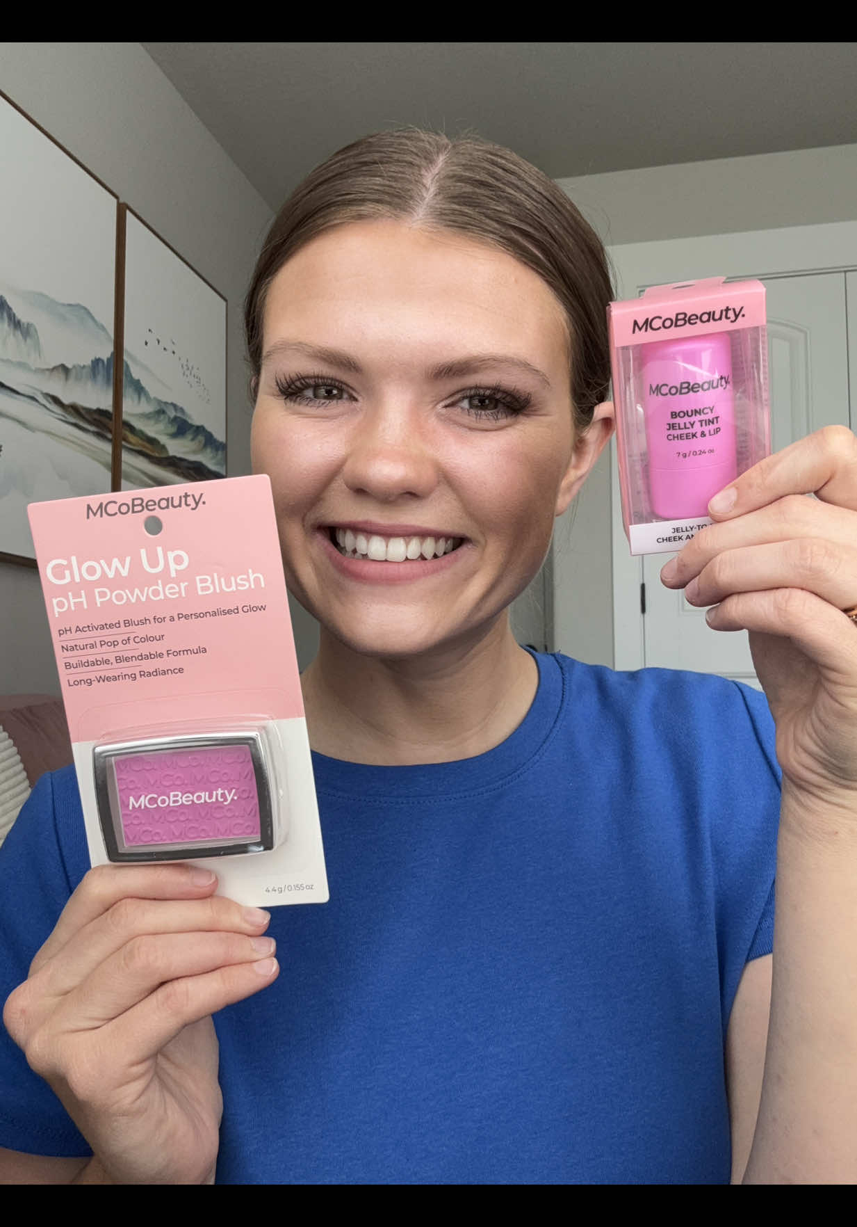 TikTok post by @allaroundaudrey for MCoBeauty. Caption reads: Shop MCoBeauty at @target , Kroger, and Amazon and....