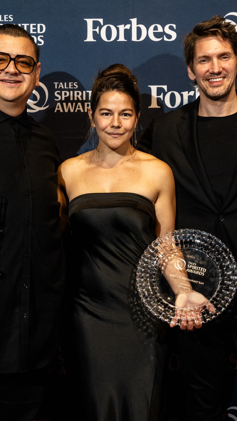 Instagram post by @momose_julia for Forbes. Caption reads: It has been a week since Kumiko was named Best....