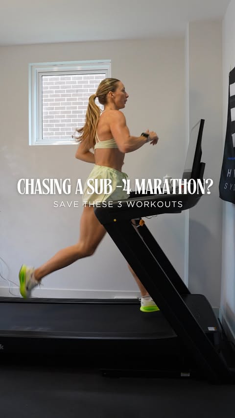 Instagram post by @kirstyhendey for NordicTrack. Caption reads: [...] about my treadmill set up, it’s @nordictrack....