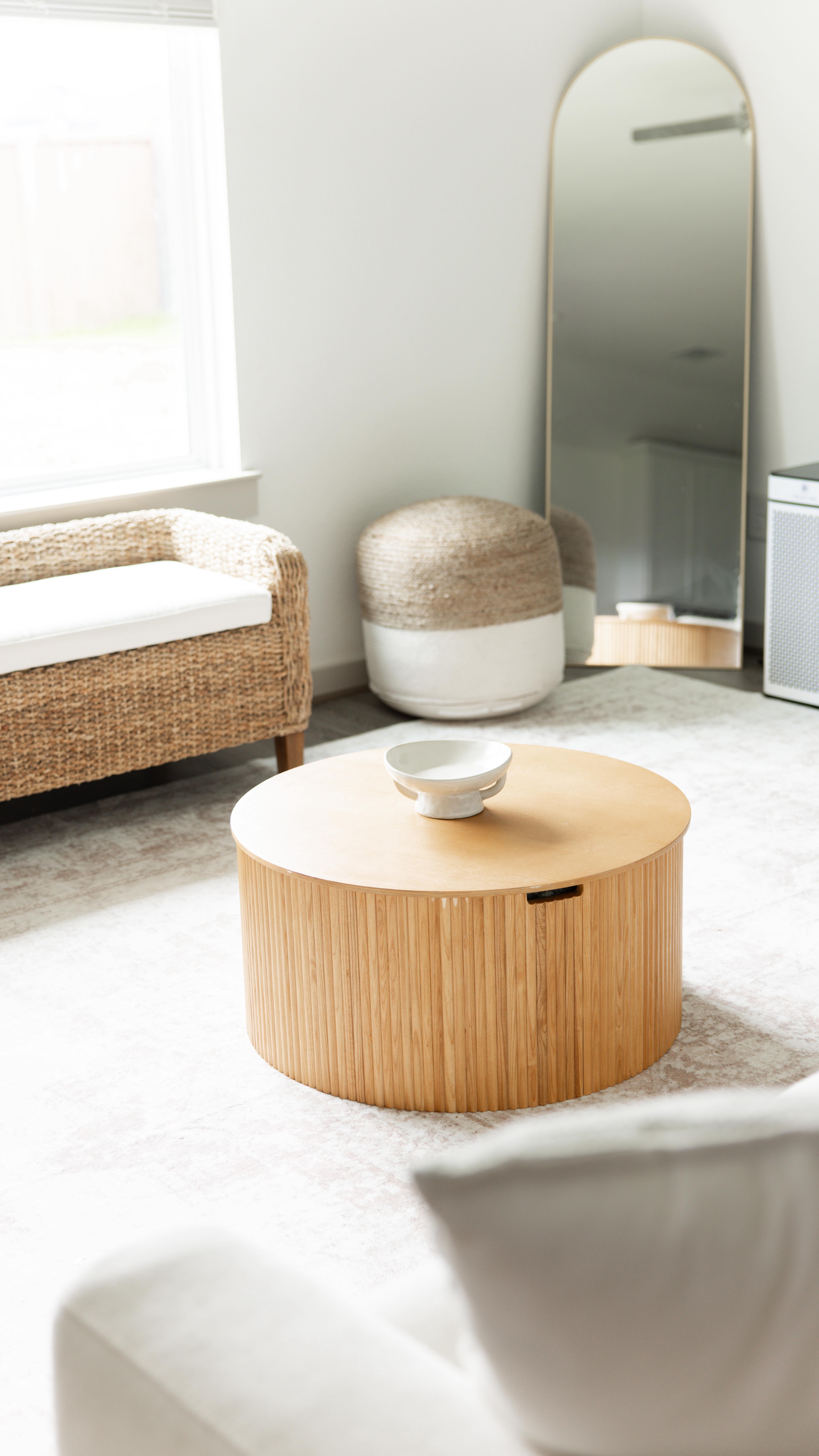 Instagram post by @esragurayman for Homary. Caption reads: It’s crazy how one piece can change the whole vibe....