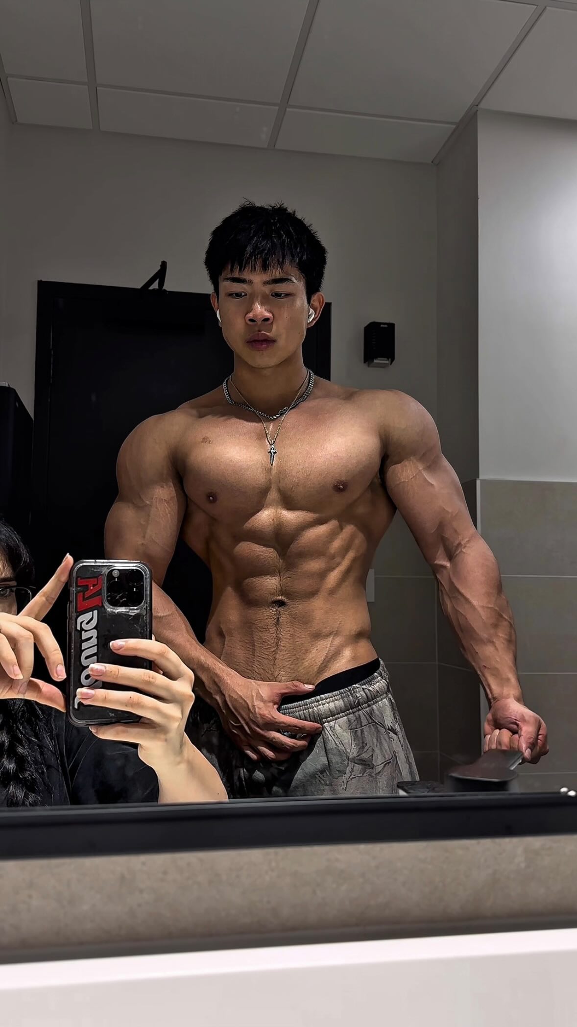 Instagram post by @adamkyu for Huge Supplements. Caption reads: [...] bloodwork 😹
_
_
Code: YU @youngla....